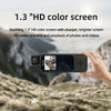 Wearable Portable Body Camera with Infrared Night Vision, Motion Detection, 180° Lens Adjustment,