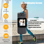1080p HD Mini DV Camera with Display Screen, Live Preview,USB Charging.