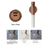 Motion Sensor Night Light, Magnetic Wall Lamp, USB Rechargeable LED Stick Light, Wireless Staircase Indoor Wooden Wall Closet Light for Hallway