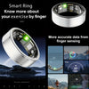 Smart ring, step and calorie counting, climbing, record exercise time, exercise distance, smart photo
